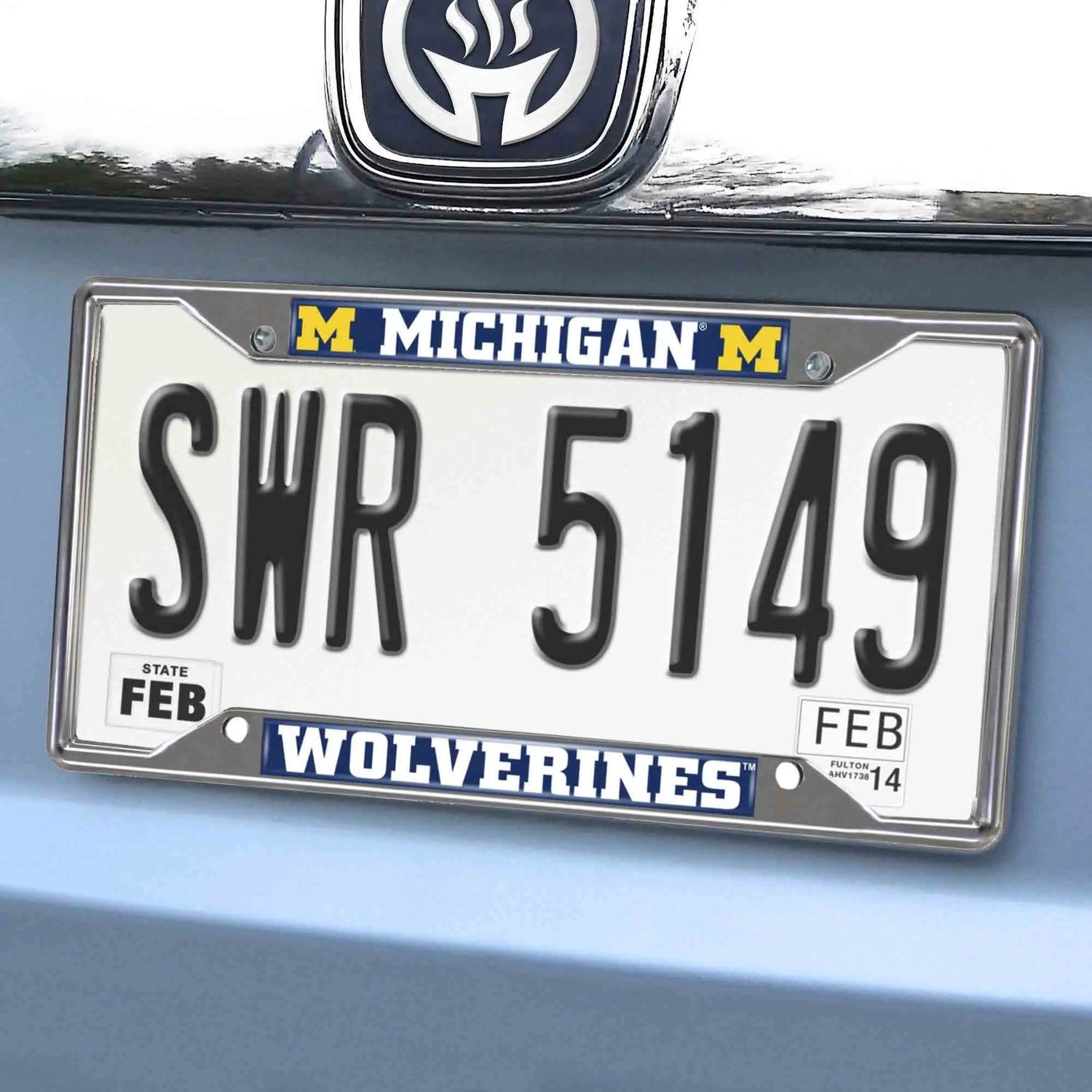 Fanmats Michigan Wolverines License Plate Frame Fanmats