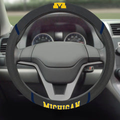 Fanmats Michigan Wolverines Steering Wheel Cover - PinkPro Beauty Supply