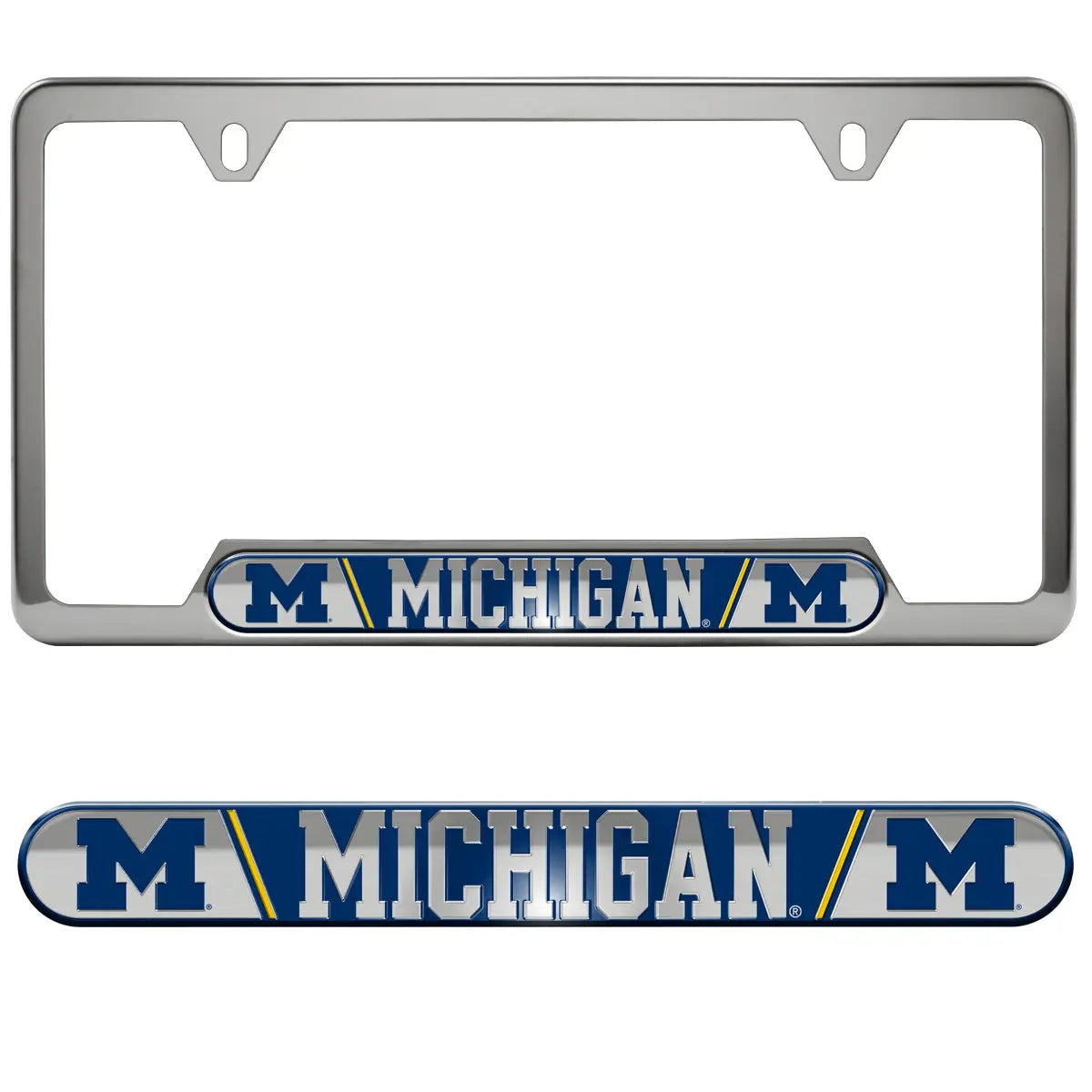 Fanmats Michigan Wovlerines Embossed License Plate Frame Fanmats