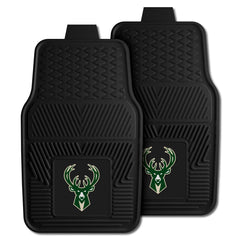 Fanmats Milwaukee Bucks 2pc Vinyl Car Mat Set Fanmats