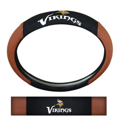 Fanmats Minnesota Vikings Sports Grip Steering Wheel Cover Fanmats