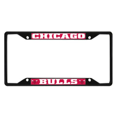 Fanmats NBA Chicago Bulls License Plate Frame - Black Fanmats