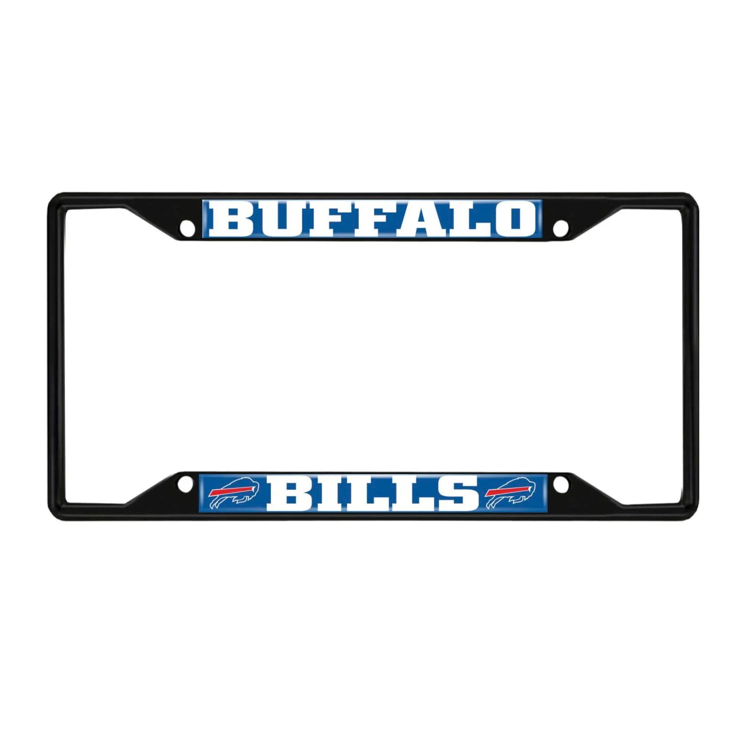 Fanmats NFL Buffalo Bills License Plate Frame - Black Fanmats