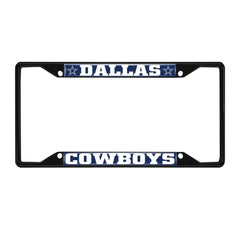 Fanmats NFL Fallas Cowboys License Plate Frame - Black Fanmats