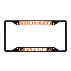 Fanmats NHL Philadelphia Flyers License Plate Frame - Black Fanmats