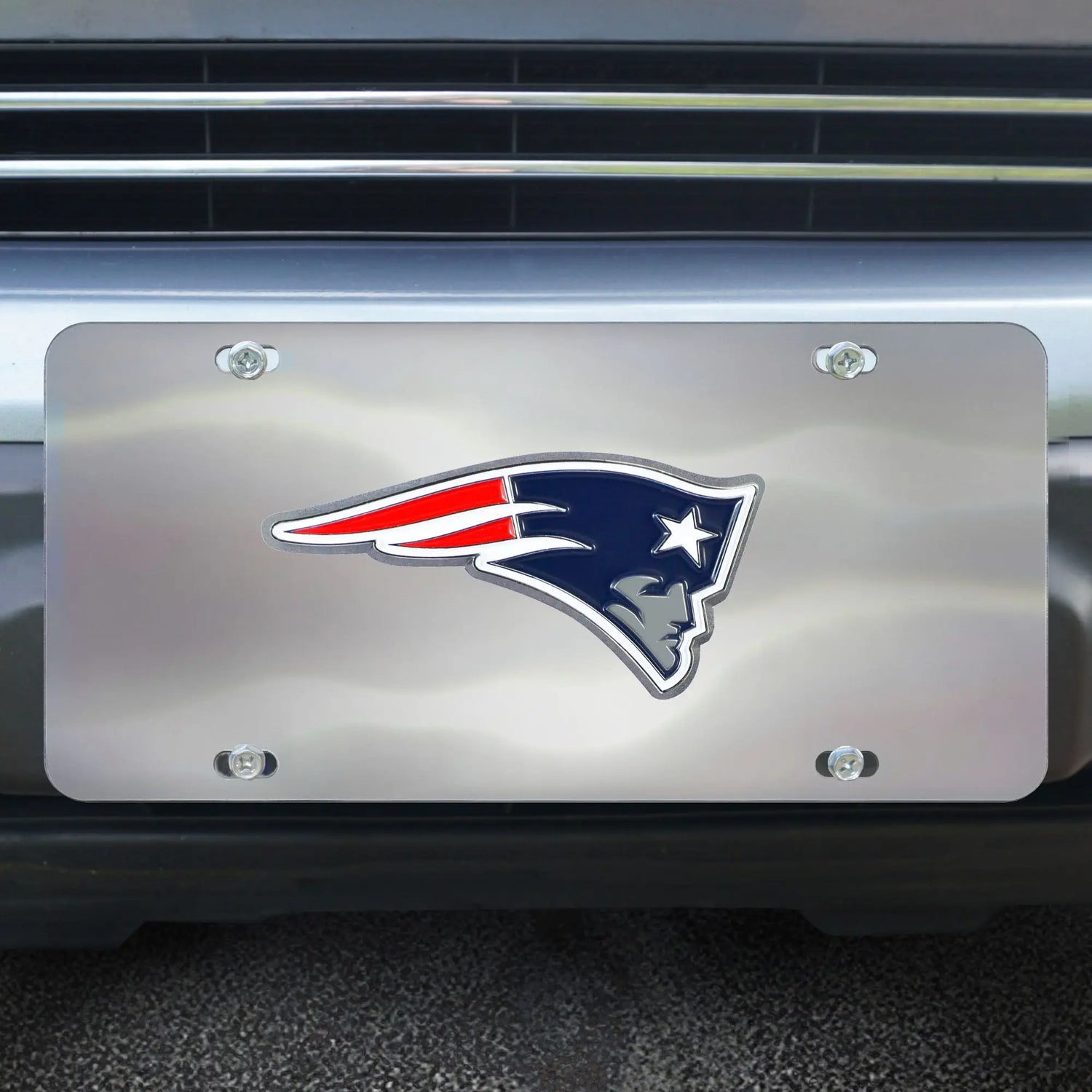 Fanmats New England Patriots Diecast License Plate Fanmats