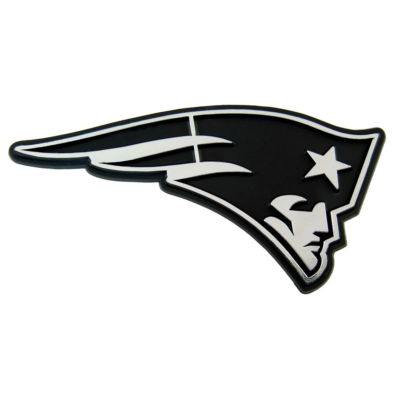 Fanmats New England Patriots Molded Chrome Emblem Fanmats