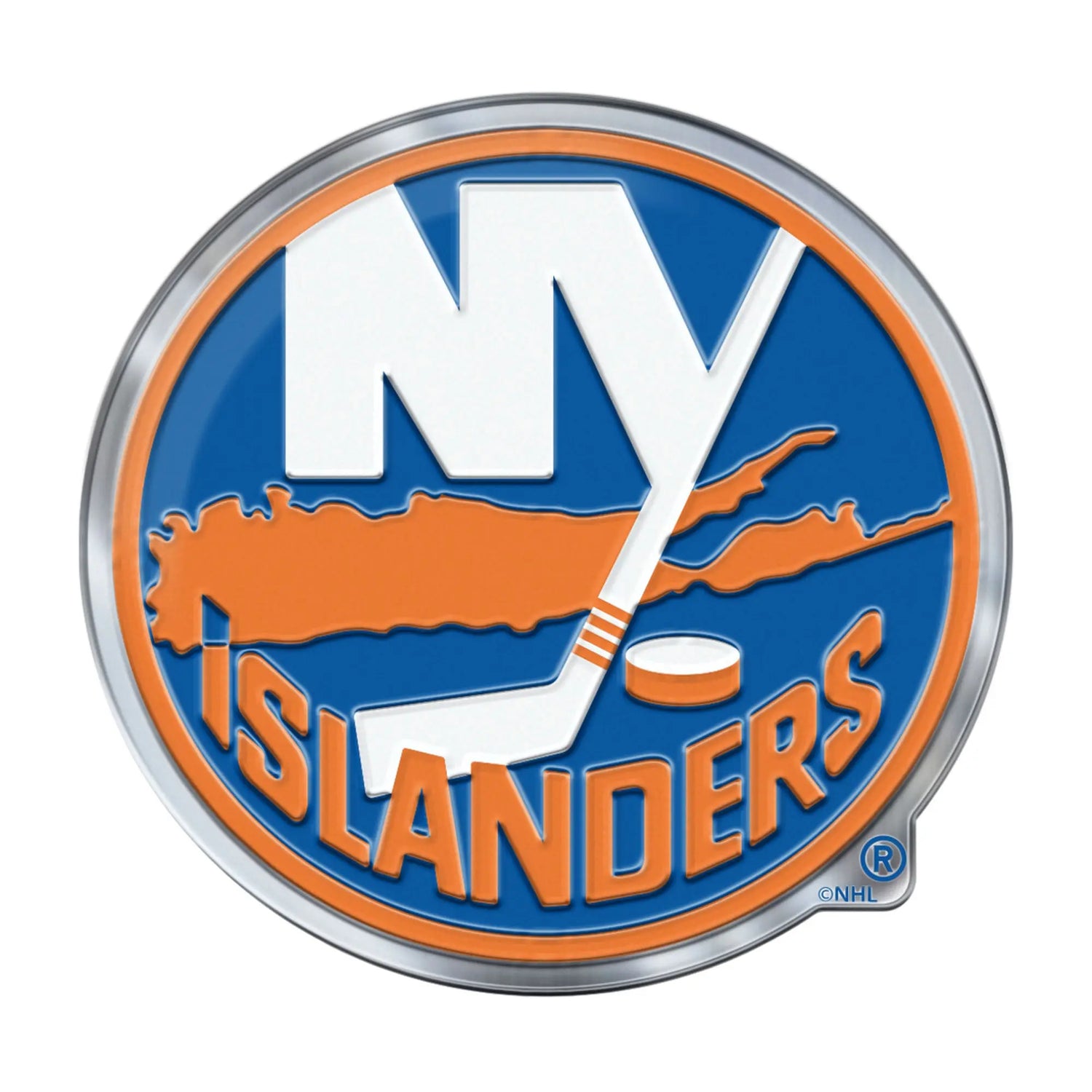 Fanmats New York Islanders Embossed Color Emblem Fanmats