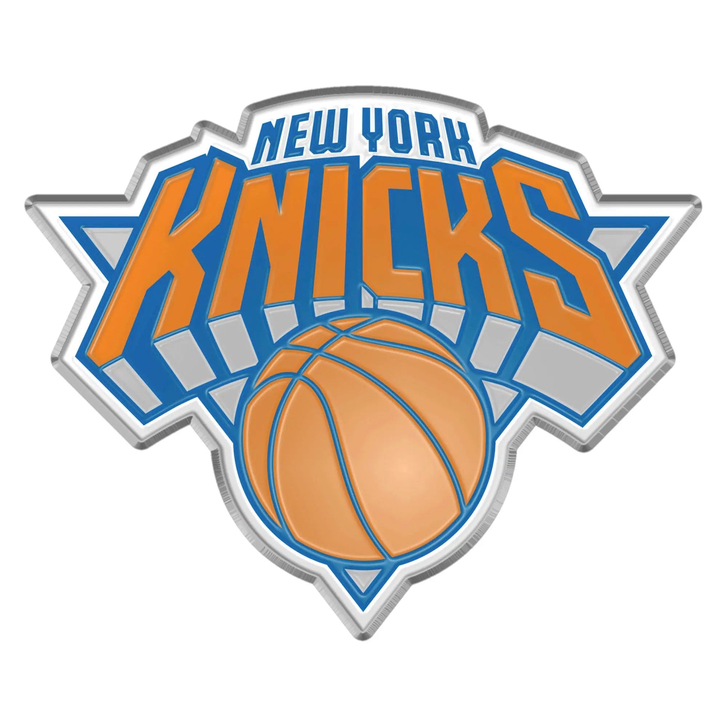 Fanmats New York Knicks Embossed Color Emblem Fanmats