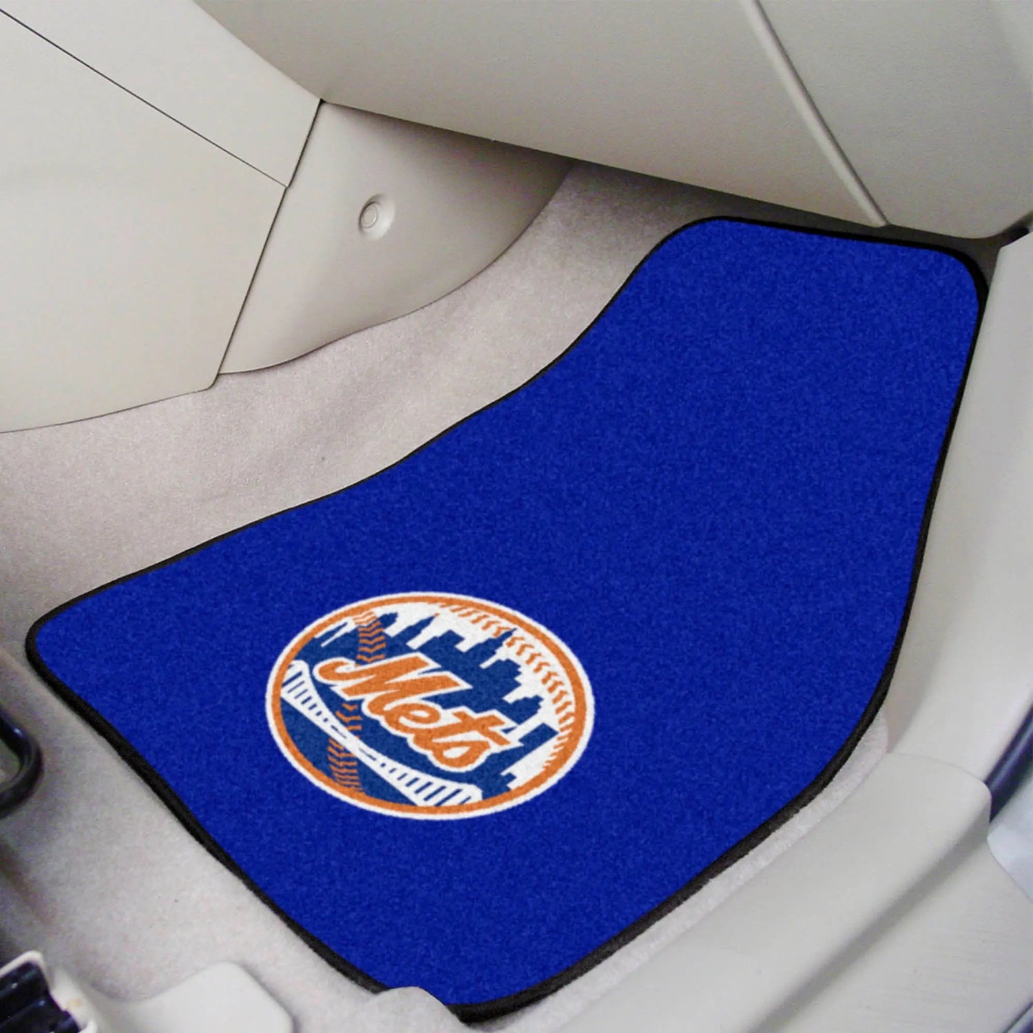 Fanmats New York Mets 2pc Carpet Car Mat Set - PinkPro Beauty Supply