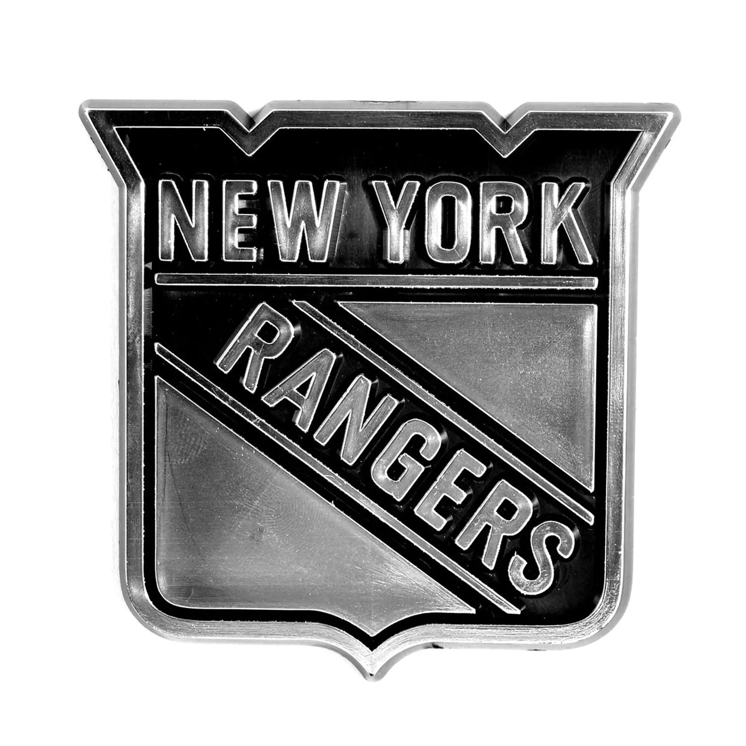 Fanmats New York Rangers Molded Chrome Emblem - PinkPro Beauty Supply