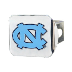 Fanmats North Carolina Tar Heels Color Hitch Cover - Chrome Fanmats