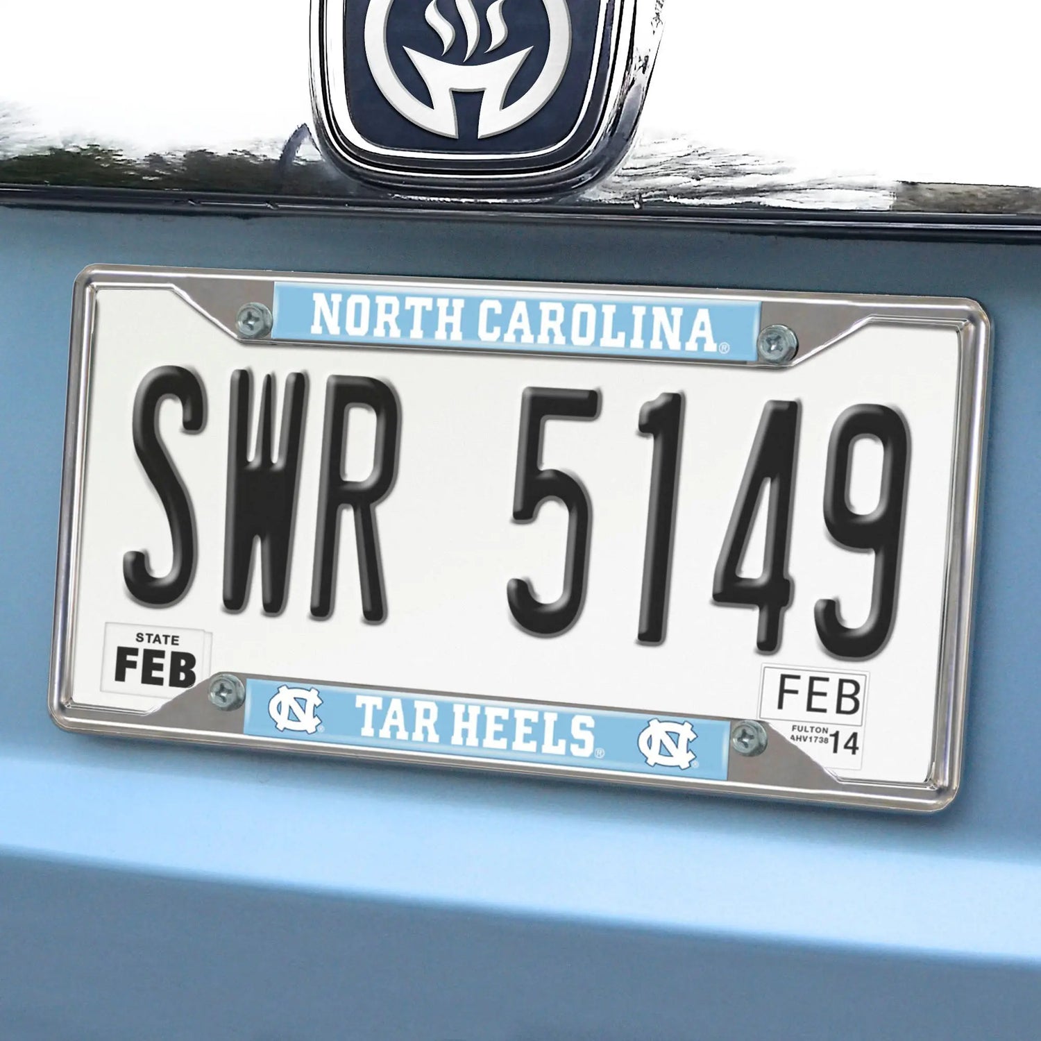 Fanmats North Carolina Tar Heels License Plate Frame Fanmats