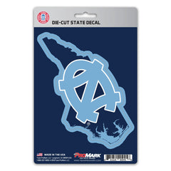 Fanmats North Carolina Tar Heels State Shape Decal Fanmats