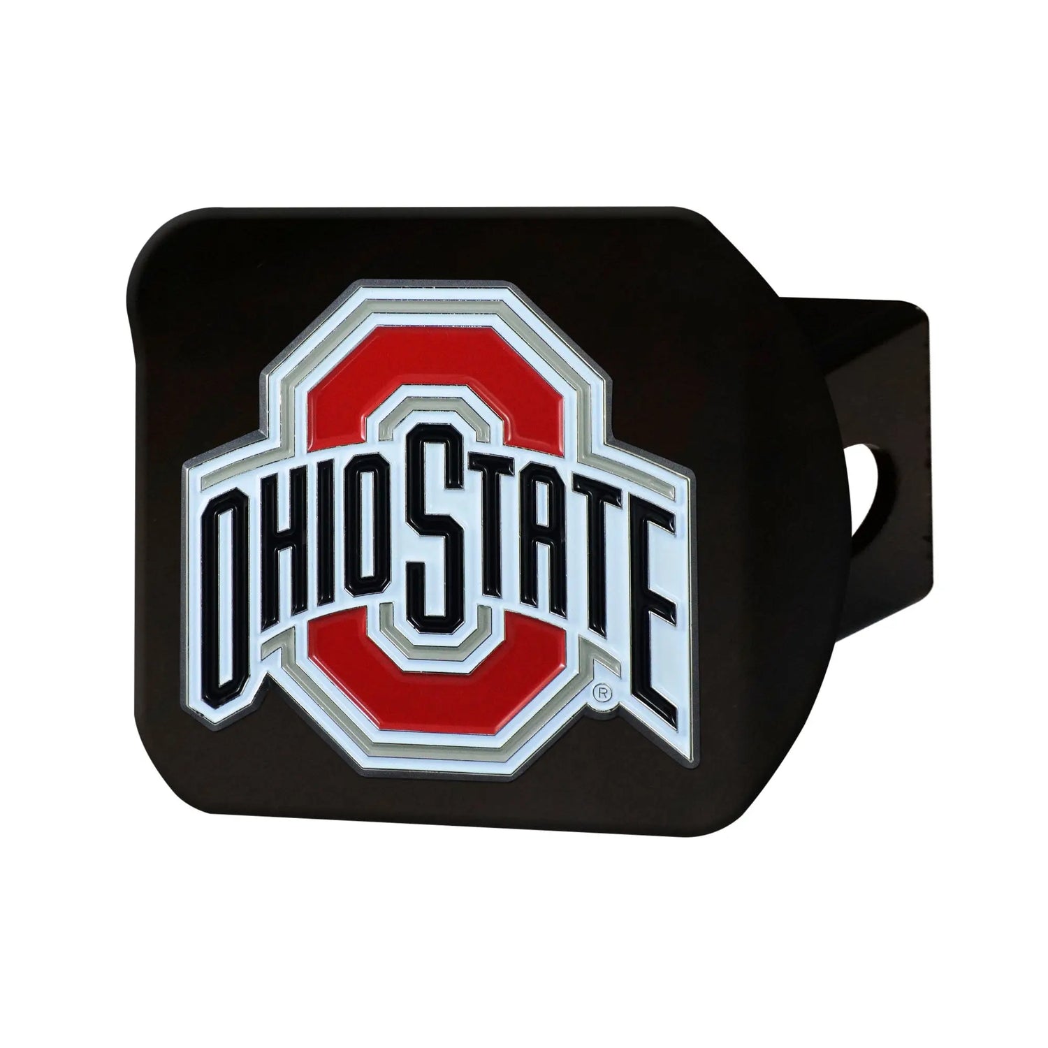 Fanmats Ohio State Buckeyes Color Hitch Cover - Black Fanmats