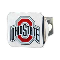 Fanmats Ohio State Buckeyes Color Hitch Cover - Chrome Fanmats