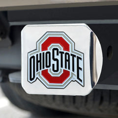 Fanmats Ohio State Buckeyes Color Hitch Cover - Chrome Fanmats