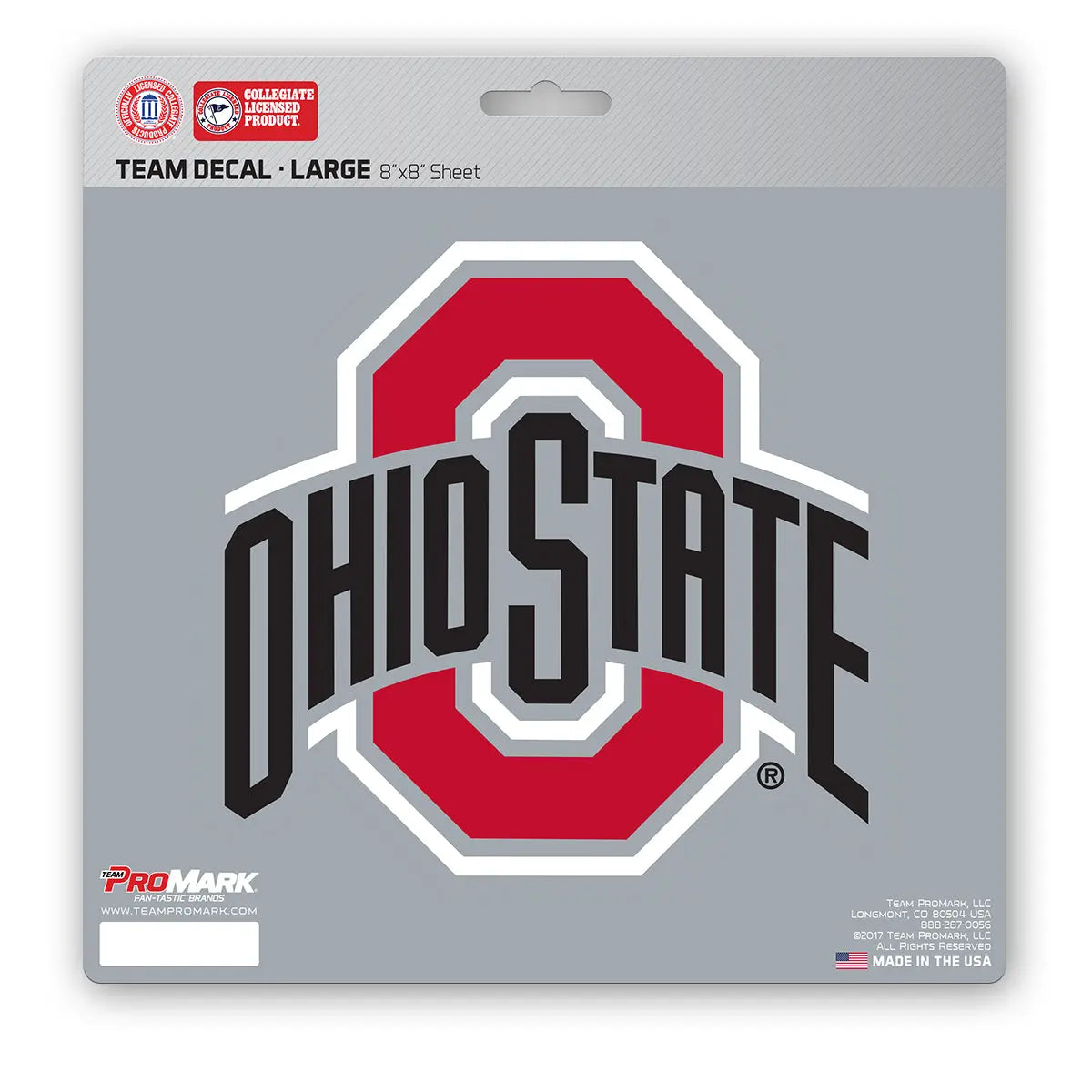 Fanmats Ohio State Buckeyes Large Decal - PinkPro Beauty Supply