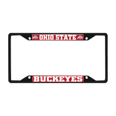 Fanmats Ohio State Buckeyes License Plate Frame - Black Fanmats