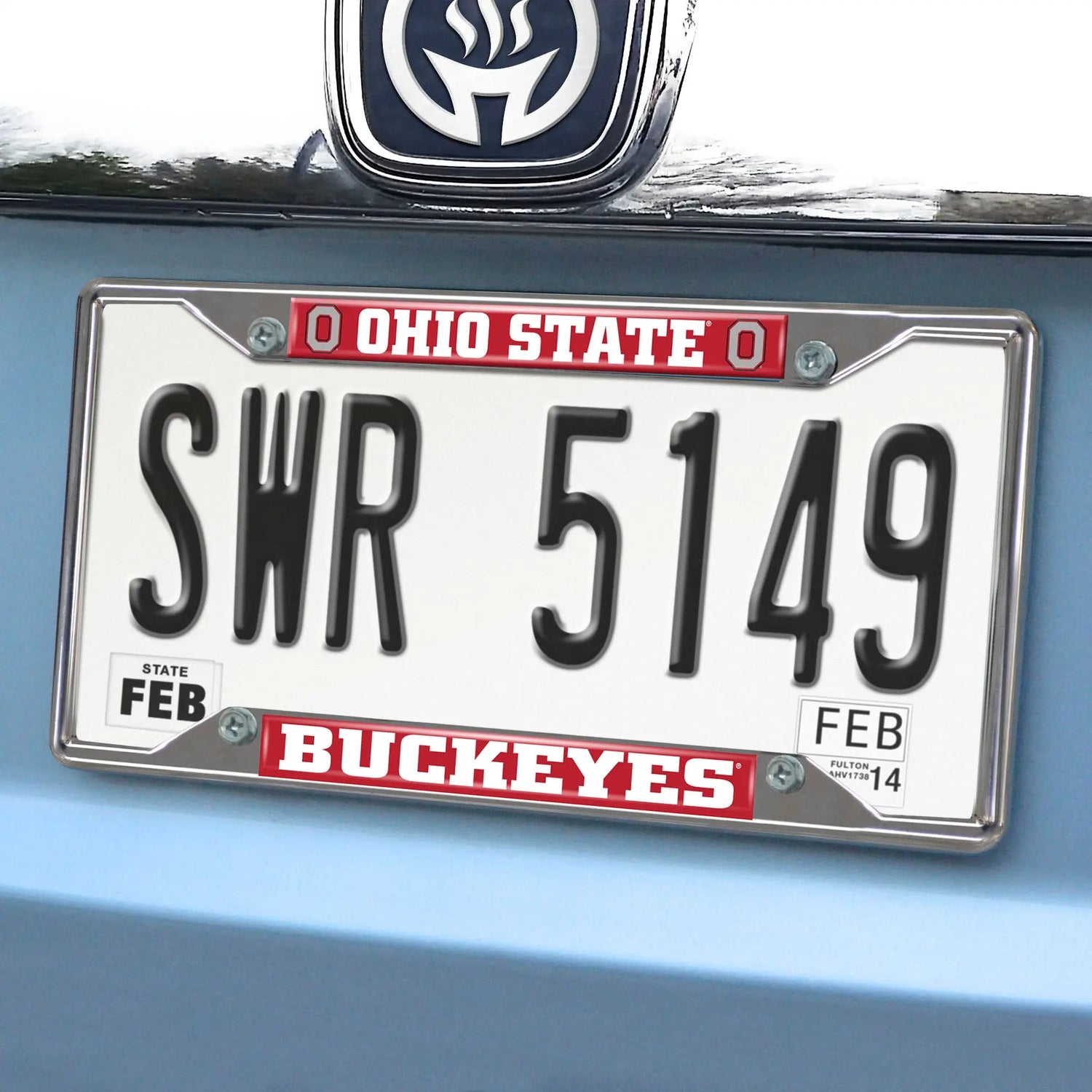 Fanmats Ohio State Buckeyes License Plate Frame Fanmats