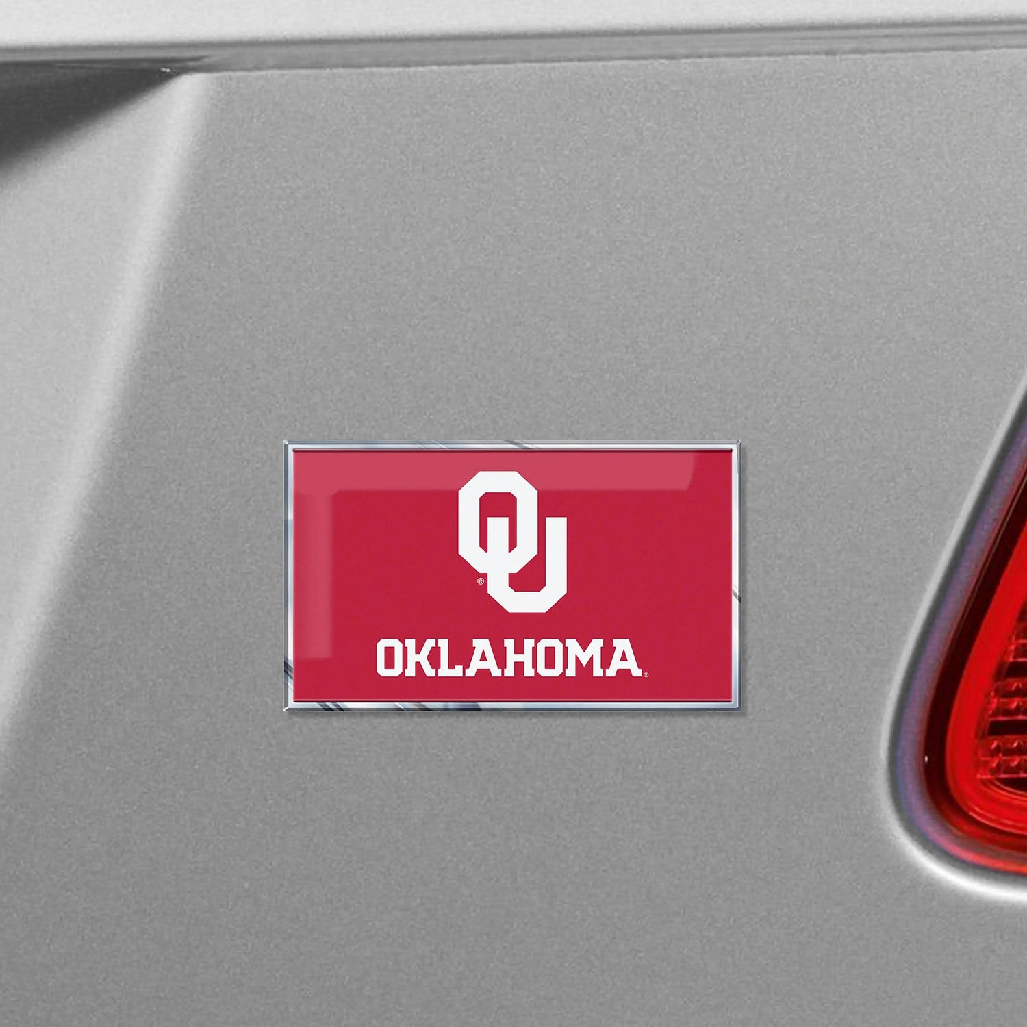 Fanmats Oklahoma Sooners Embossed State Flag Emblem Fanmats