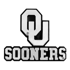 Fanmats Oklahoma Sooners Molded Chrome Emblem Fanmats