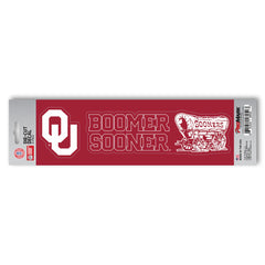 Fanmats Oklahoma Sooners Team Slogan Decal Fanmats