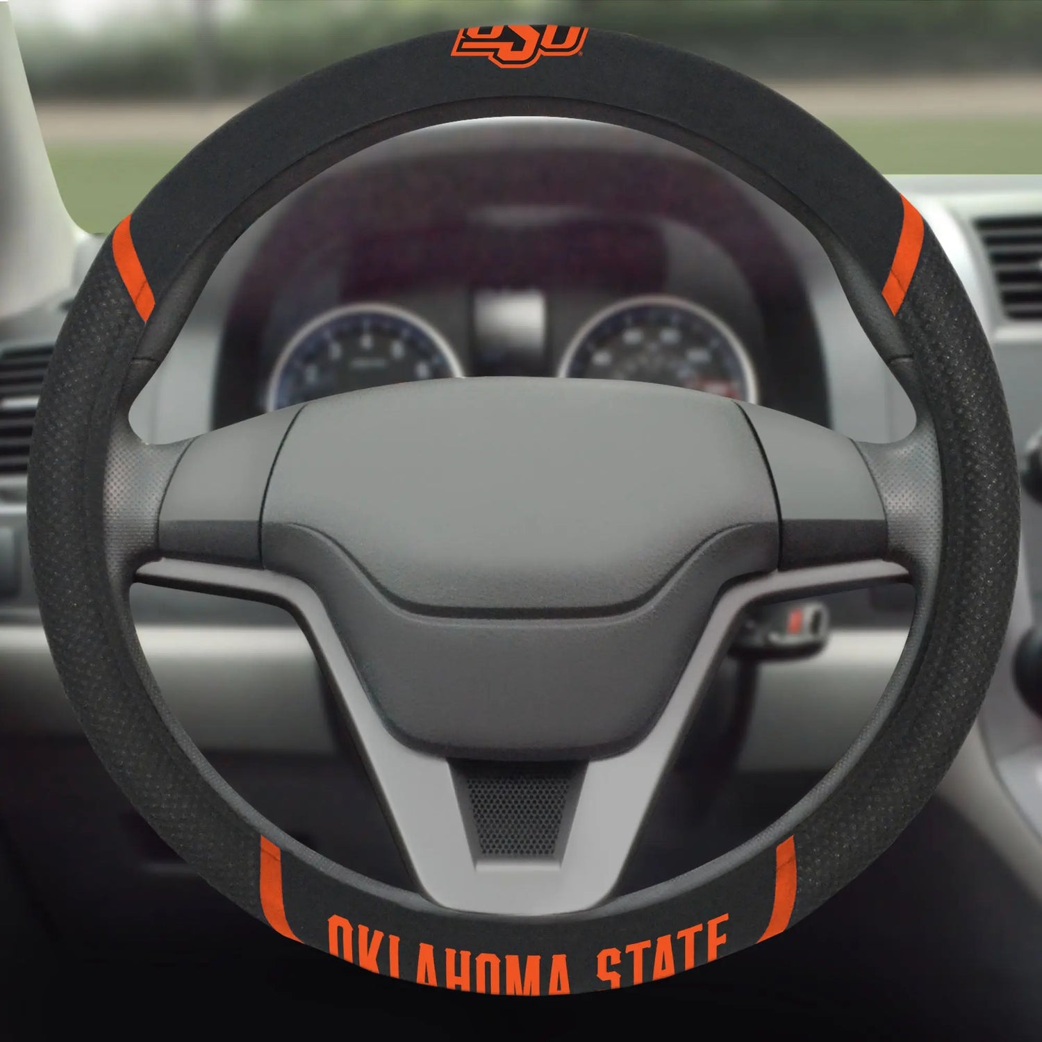 Fanmats Oklahoma State Cowboys Steering Wheel Cover Fanmats