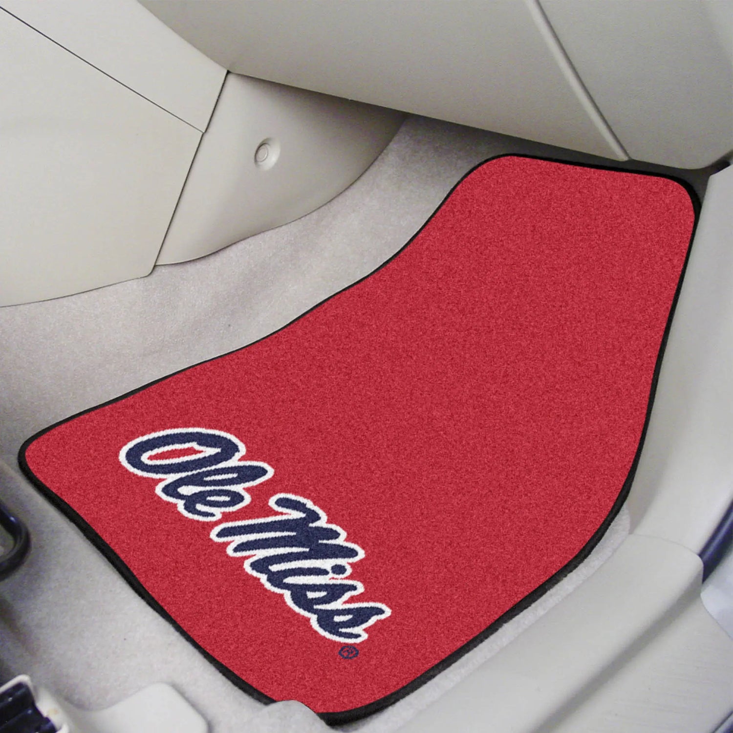 Fanmats Ole Miss Rebels 2pc Carpet Car Mat Set - PinkPro Beauty Supply