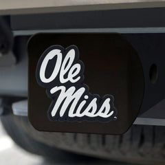 Fanmats Ole Miss Rebels Hitch Cover - Black Fanmats