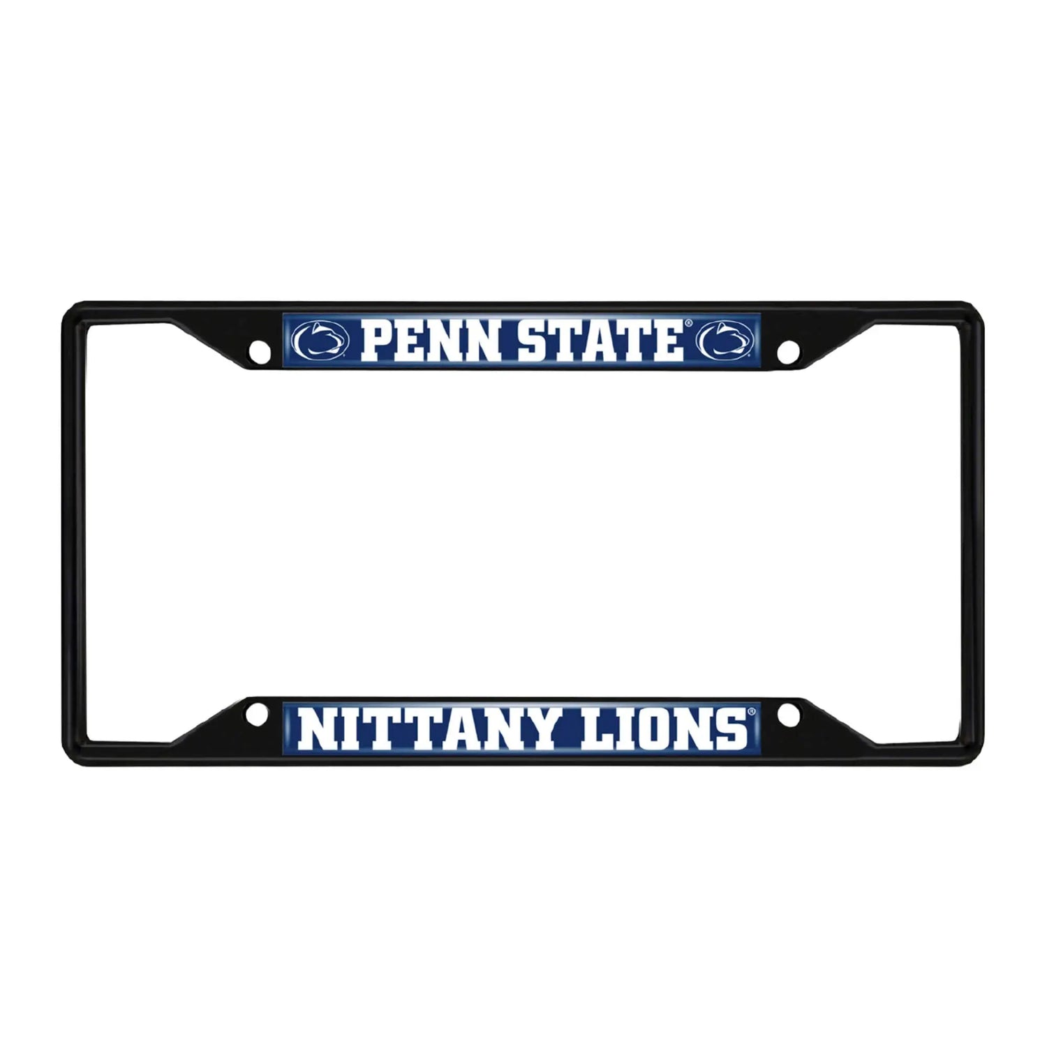 Fanmats Penn State Nittany Lions License Plate Frame - Black Fanmats