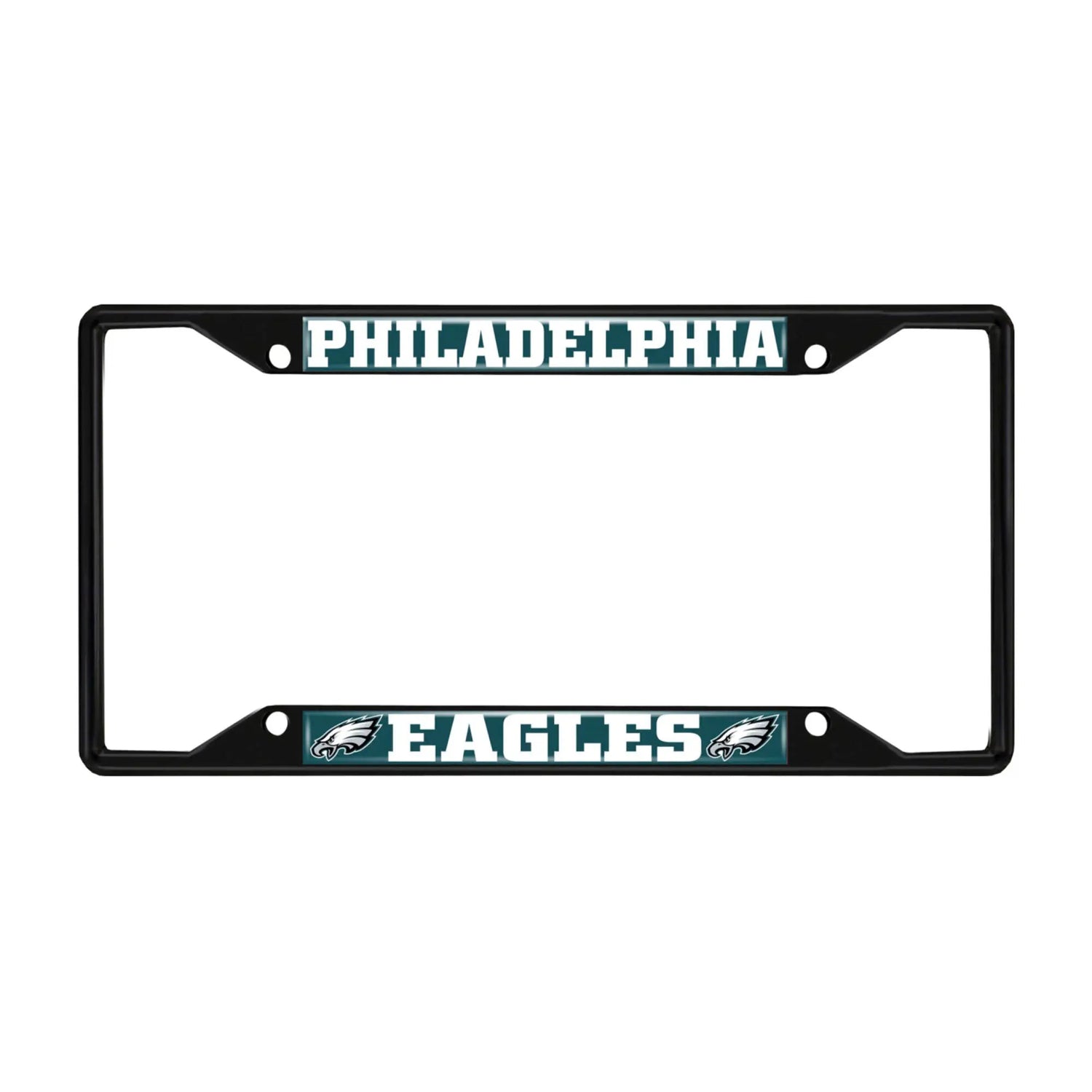 Fanmats Philadelphia Eagles License Plate Frame - Black Fanmats