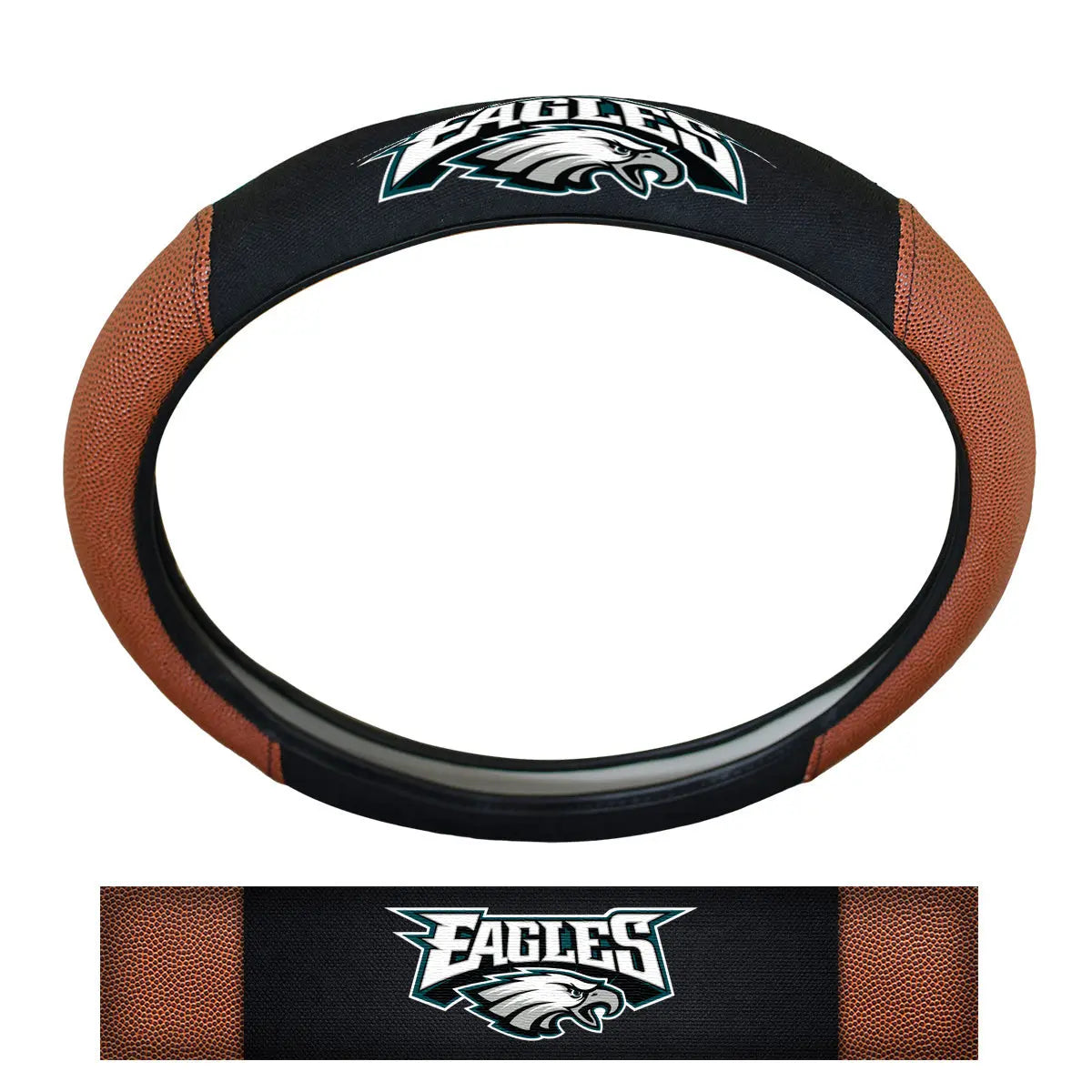 Fanmats Philadelphia Eagles Sports Grip Steering Wheel Cover Fanmats