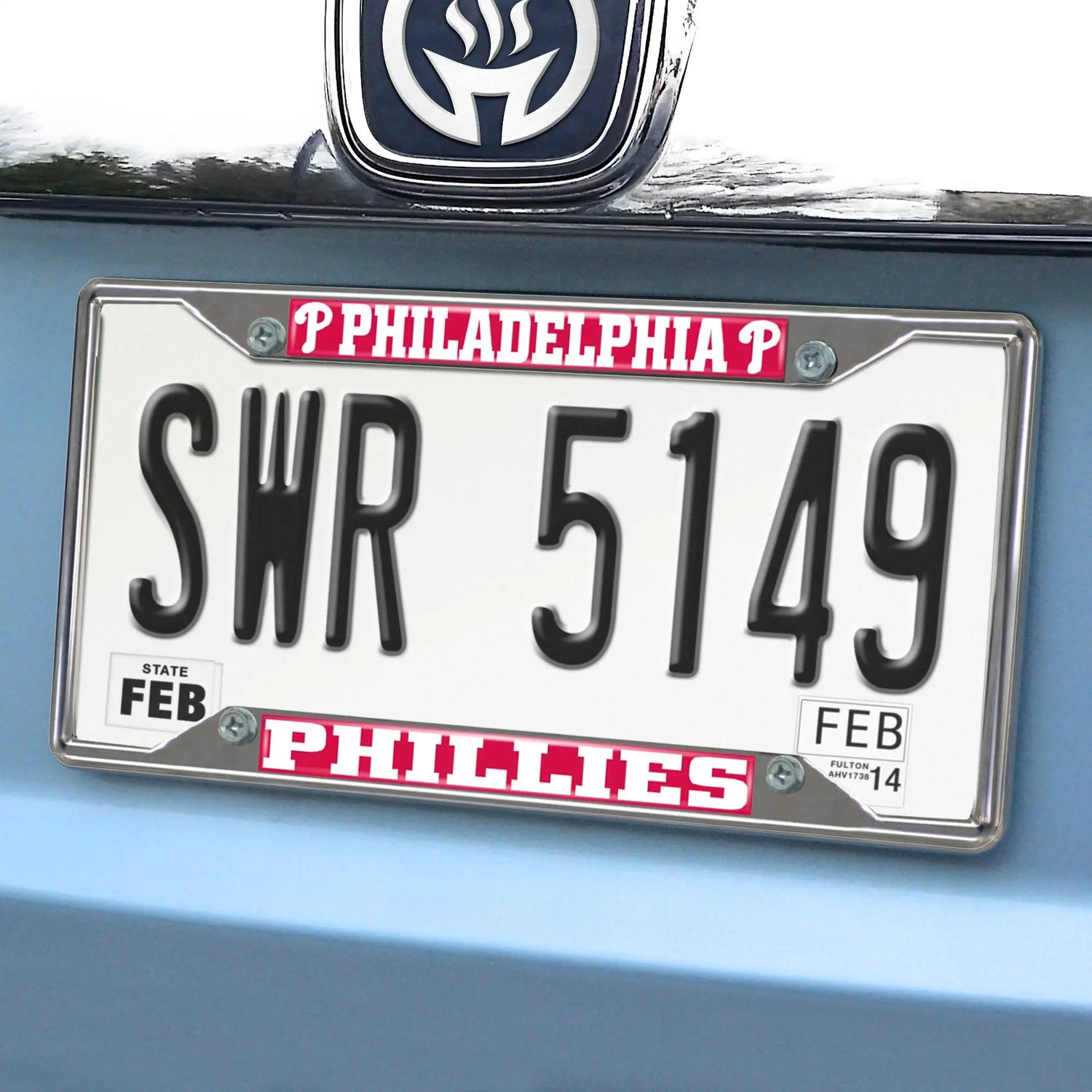 Fanmats Philadelphia Phillies License Plate Frame - PinkPro Beauty Supply