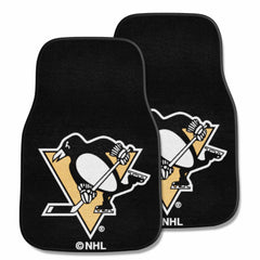 Fanmats Pittsburgh Penguins 2pc Carpet Car Mat Set Fanmats