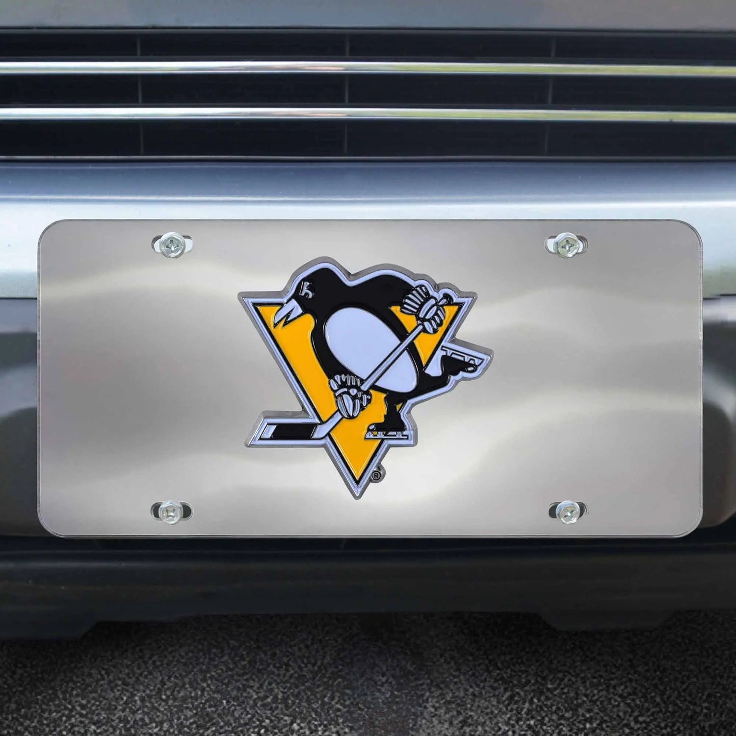 Fanmats Pittsburgh Penguins Diecast License Plate Fanmats