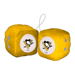 Fanmats Pittsburgh Penguins Fuzzy Dice Fanmats