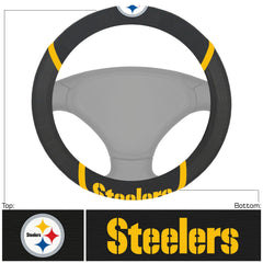 Fanmats Pittsburgh Steelers Steering Wheel Cover Fanmats