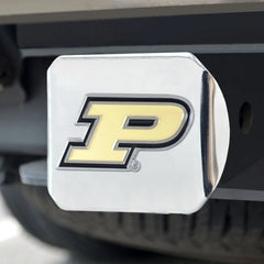 Fanmats Purdue Boilermakers Color Hitch Cover - Chrome Fanmats