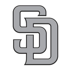 Fanmats San Diego Padres Emblem - Chrome Fanmats