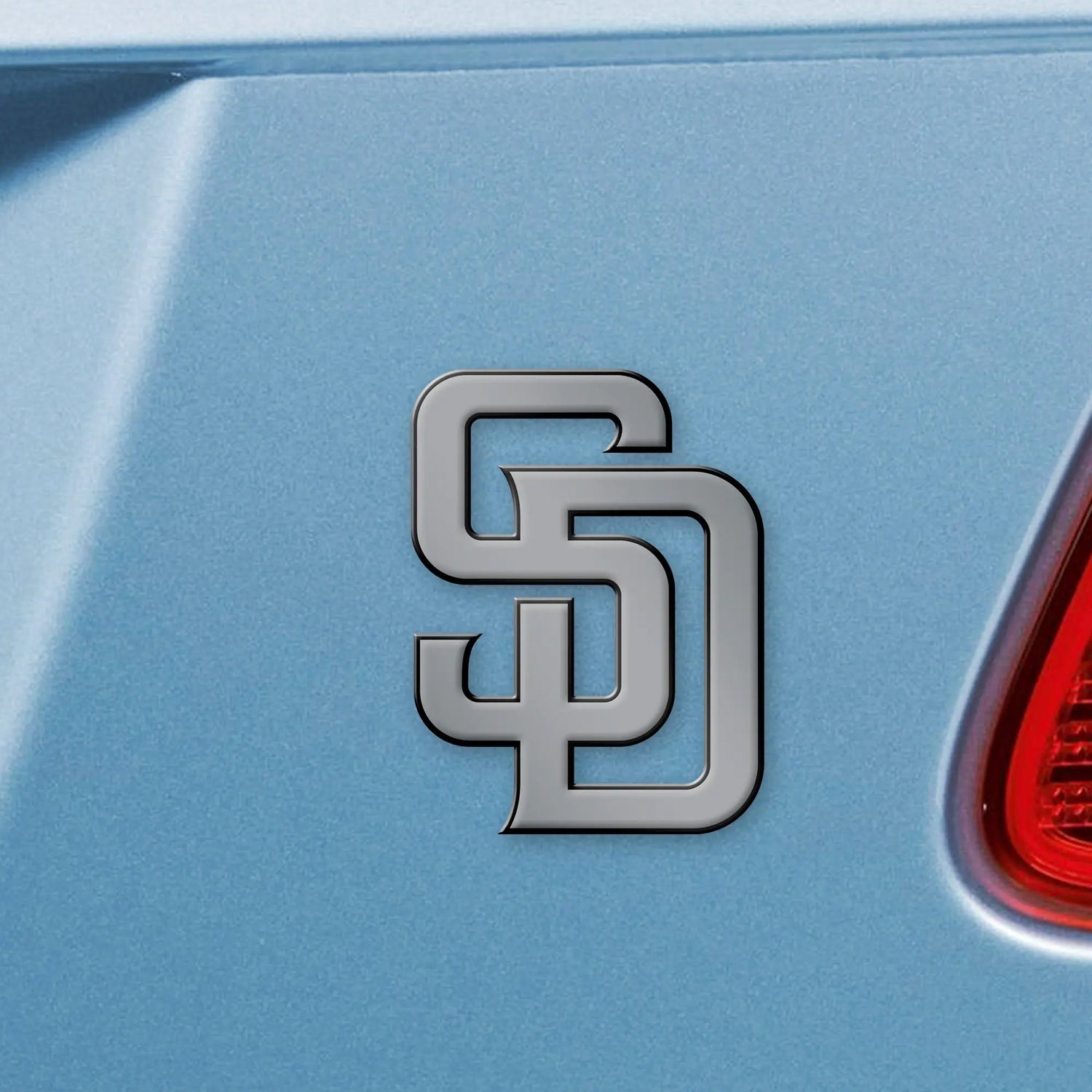 Fanmats San Diego Padres Emblem - Chrome Fanmats