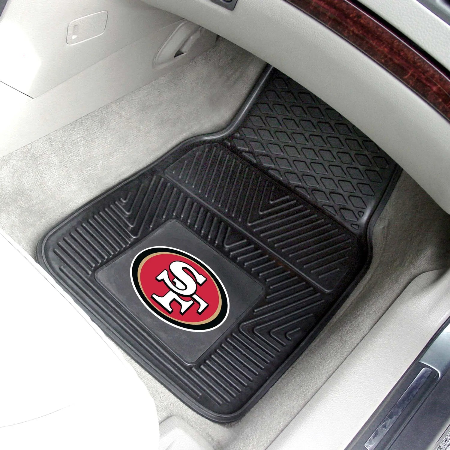 Fanmats San Francisco 49ers 2pc Vinyl Car Mat Set Fanmats