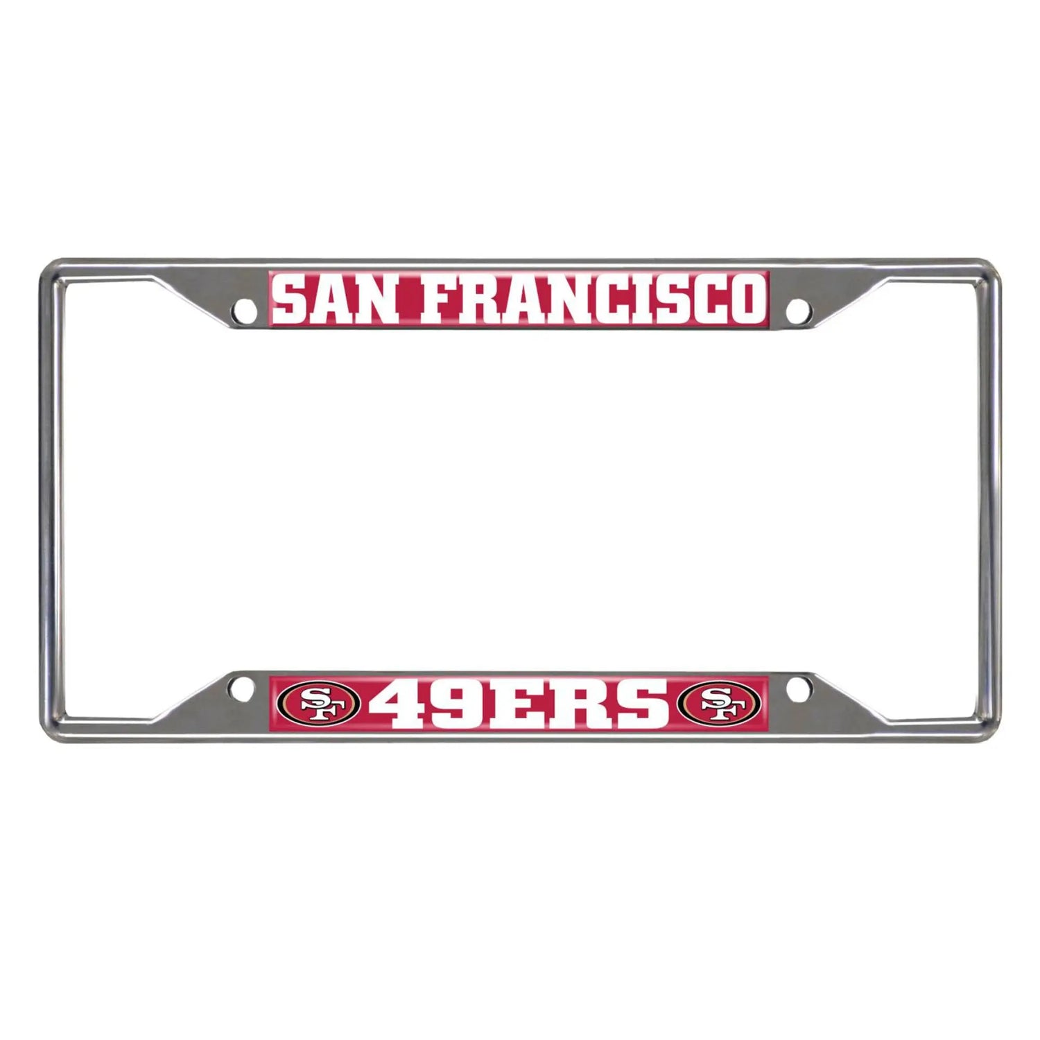 Fanmats San Francisco 49ers License Plate Frame Fanmats