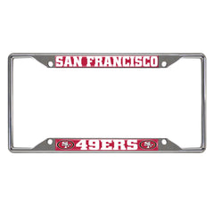 Fanmats San Francisco 49ers License Plate Frame Fanmats