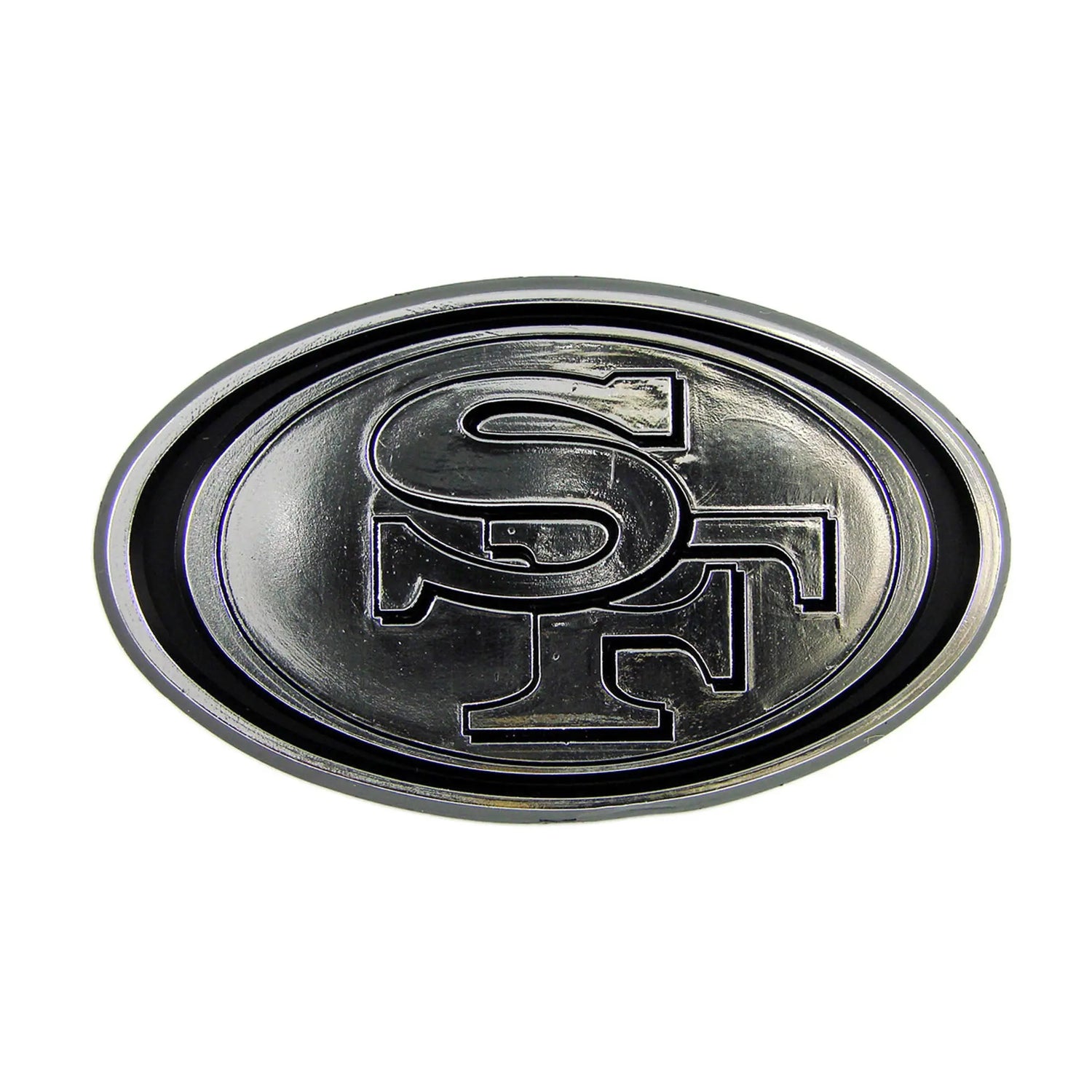 Fanmats San Francisco 49ers Molded Chrome Emblem Fanmats