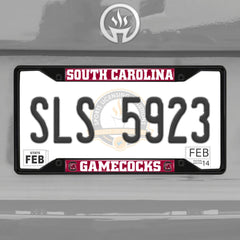 Fanmats South Carolina Gamecocks License Plate Frame - Black Fanmats