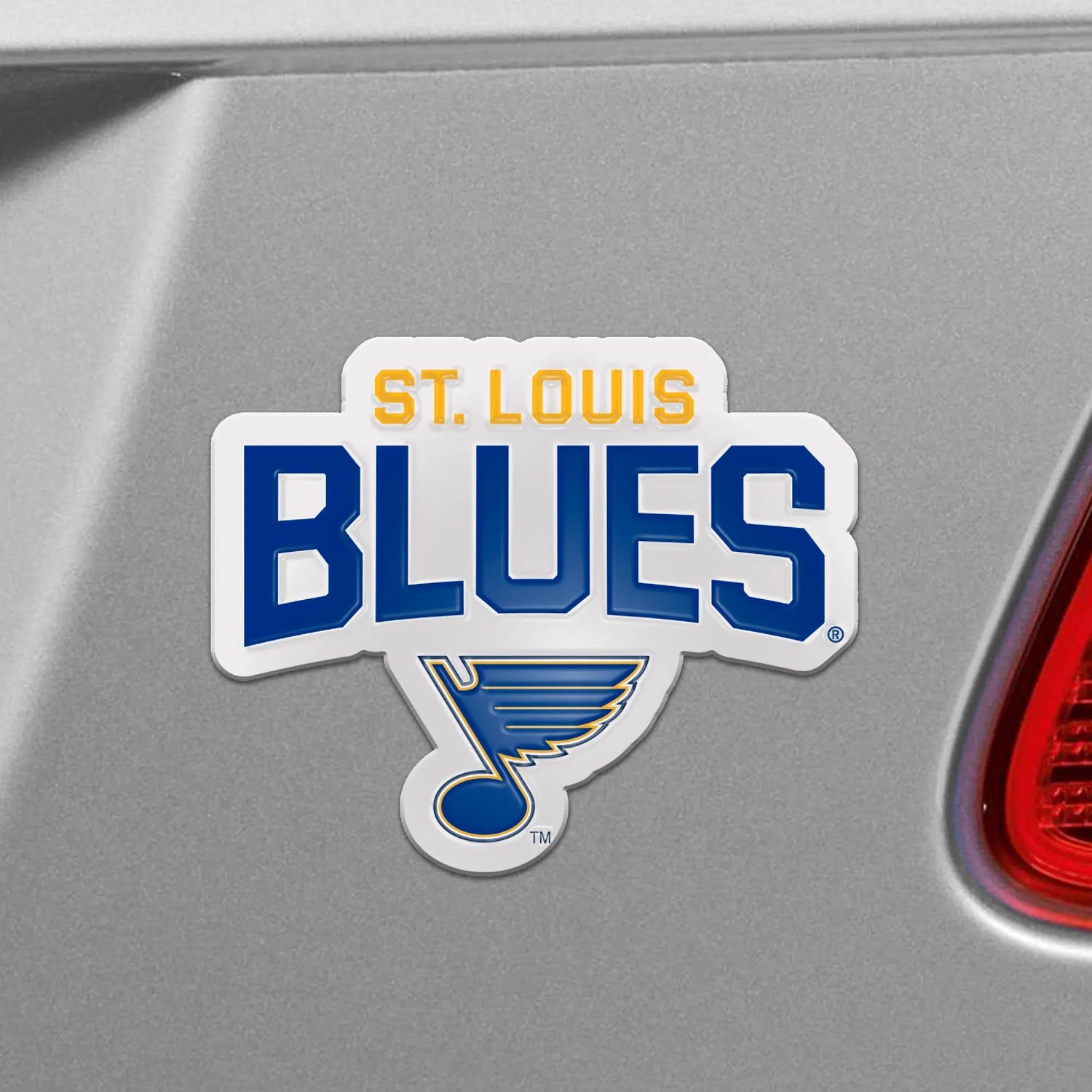 Fanmats St. Louis Blues Embossed Color Emblem Fanmats