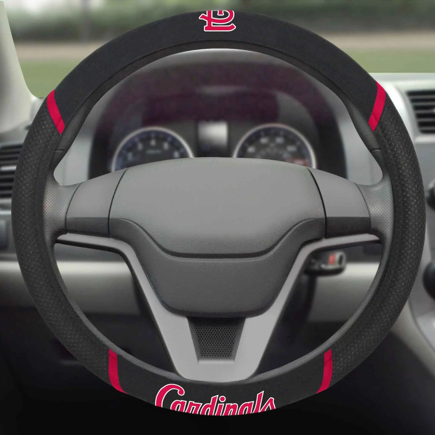 Fanmats St. Louis Cardinals Steering Wheel Cover Fanmats