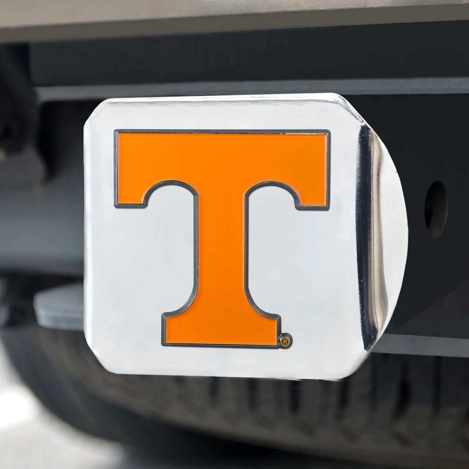 Fanmats Tennessee Volunteers Color Hitch Cover - Chrome Fanmats