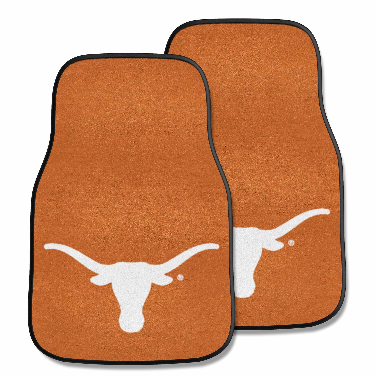 Fanmats Texas Longhorns 2pc Carpet Car Mat Set Fanmats